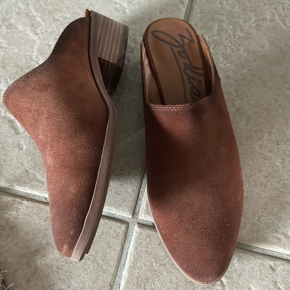Zodiac Leather Mules